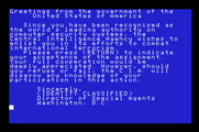 Hacker II: The Doomsday Papers for Apple IIgs - Looks like this is the start of a new mission...