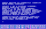 Hacker II: The Doomsday Papers for IBM PC/Compatibles - Identify parts of the control panel