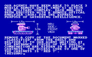 Hacker II: The Doomsday Papers for IBM PC/Compatibles - Overview of an MRU