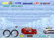 Turbo OutRun for Arcade - Another tunnel...don't hit the walls or other cars...
