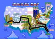 Turbo OutRun for Arcade - Here's the path I completed...