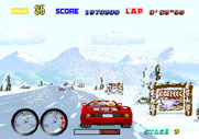 Turbo OutRun for Arcade - Time for some snowy conditions!