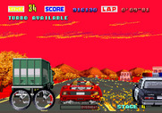 Turbo OutRun for Arcade - Driving at sunset now...