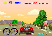 Turbo OutRun for Arcade - Do not enter? Well, I'm headed this way anyway...