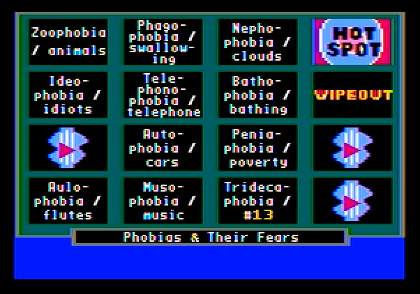Wipeout Apple II Screenshot: Found a hot spot!