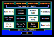 Wipeout for Apple II - Final round; can you name the battles?