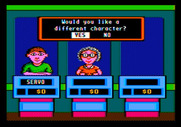 Wipeout for Apple II - Setting up the players.