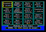 Wipeout for Apple II - Selecting an answer from the board...
