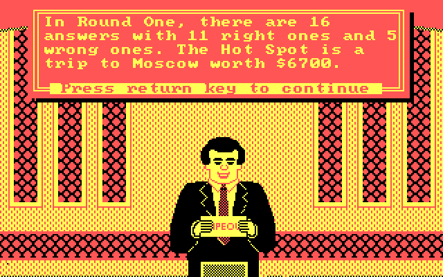 Wipeout IBM PC/Compatibles Screenshot: Ready for Round 1?