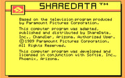 Wipeout for IBM PC/Compatibles - Copyright screen.