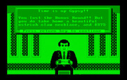 Wipeout for IBM PC/Compatibles - Time is up!