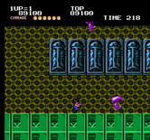 Alien Syndrome for NES / Famicom - Alien approaching...