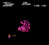 Alien Syndrome for NES / Famicom - Alien attacking!