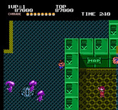 Alien Syndrome for NES / Famicom - There's someone I need to rescue on the other side of the wall...