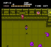 Alien Syndrome for NES / Famicom - Game start.