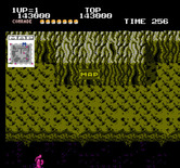 Alien Syndrome for NES / Famicom - Viewing the map for this area...