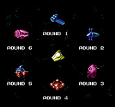 Alien Syndrome for NES / Famicom - Time to begin round 1...