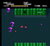 Alien Syndrome for NES / Famicom - Start of round 2.