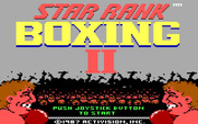 Star Rank Boxing II for IBM PC/Compatibles - Title screen.