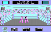 Star Rank Boxing II for IBM PC/Compatibles - The fight begins.