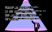 Star Rank Boxing II for IBM PC/Compatibles - Welcome to tonights fight!