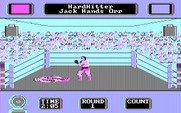 Star Rank Boxing II for IBM PC/Compatibles - Knocked down again...