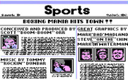 Star Rank Boxing II for IBM PC/Compatibles - Credits screen 1.