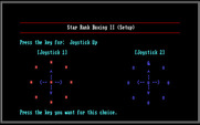 Star Rank Boxing II for IBM PC/Compatibles - Configuring the keys when playing with keyboard.