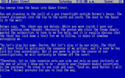 Sherlock: The Riddle of the Crown Jewels for IBM PC/Compatibles - The adventure is underway!