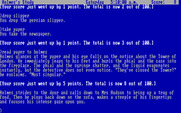 Sherlock: The Riddle of the Crown Jewels for IBM PC/Compatibles - Picking up a few items.