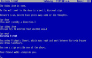 Sherlock: The Riddle of the Crown Jewels for IBM PC/Compatibles - Exploring Victoria Street.