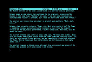 Sherlock: The Riddle of the Crown Jewels for Commodore 128 - A visitor appears!