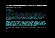 Sherlock: The Riddle of the Crown Jewels for Commodore 128 - In Holmes's study...