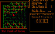 Shard of Spring for IBM PC/Compatibles - Crossing an open field...