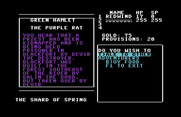 Shard of Spring for Commodore 64 - Talking to other characters...
