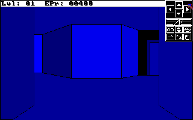 Alien Fires: 2199 AD Amiga Screenshot: Which way should I go here?