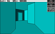 Alien Fires: 2199 AD for Amiga - Lost in a long hallway...