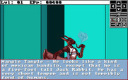 Alien Fires: 2199 AD for Amiga - About the Mangle Tangle.