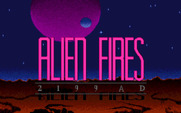 Alien Fires: 2199 AD for Amiga - Title screen.
