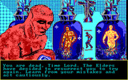 Alien Fires: 2199 AD for IBM PC/Compatibles - Game over.