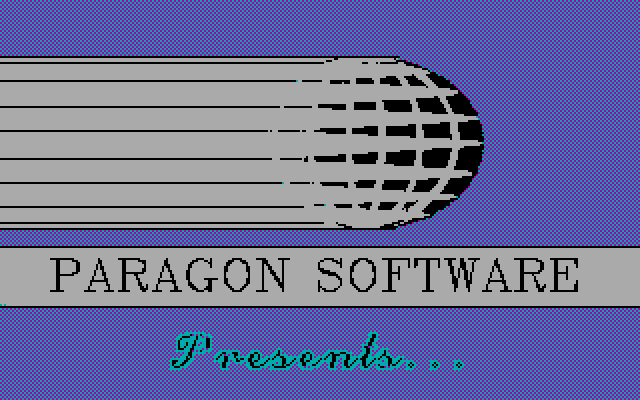 Alien Fires: 2199 AD IBM PC/Compatibles Screenshot: Paragon Software presents...