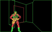 Alien Fires: 2199 AD for IBM PC/Compatibles - Found a character; I can talk, or try to walk past him...