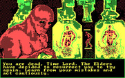 Alien Fires: 2199 AD for IBM PC/Compatibles - Game over.