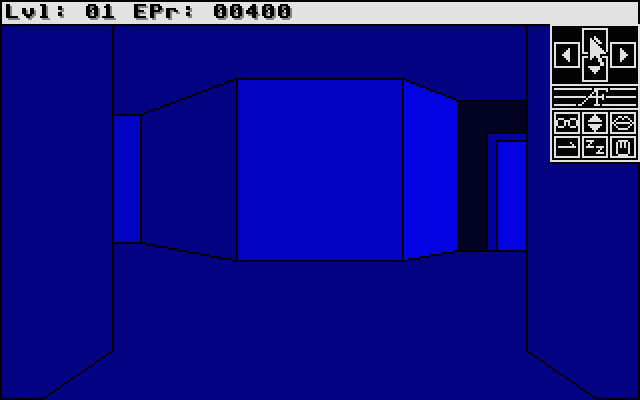 Alien Fires: 2199 AD Atari ST Screenshot: Which way should I go here?
