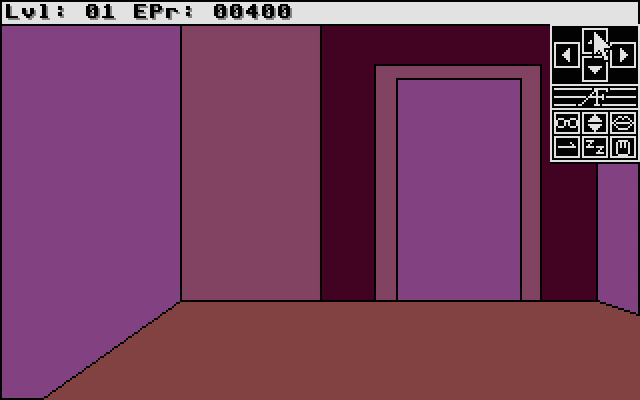 Alien Fires: 2199 AD Atari ST Screenshot: Wandering around...