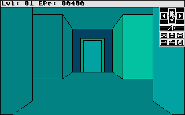Alien Fires: 2199 AD Atari ST Screenshot: Which way should I go here?