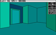 Alien Fires: 2199 AD for Atari ST - Lost in another hallway...
