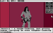 Alien Fires: 2199 AD for Atari ST - Introducing Jessica...is she dangerous?