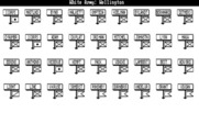 UMS: The Universal Military Simulator for IBM PC/Compatibles - Here's the white army...