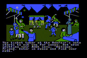 Ultima IV: Quest of the Avatar for Atari 8-bit - At the RenFair...